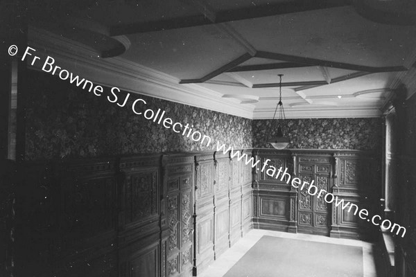 HEYWOOD HOUSE  PANNELED VESTIBULE